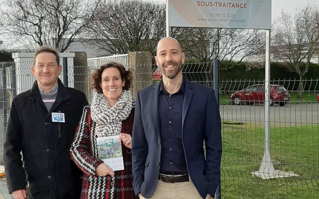 Rencontre avec l’Association Sévigné et visite de l’ESAT